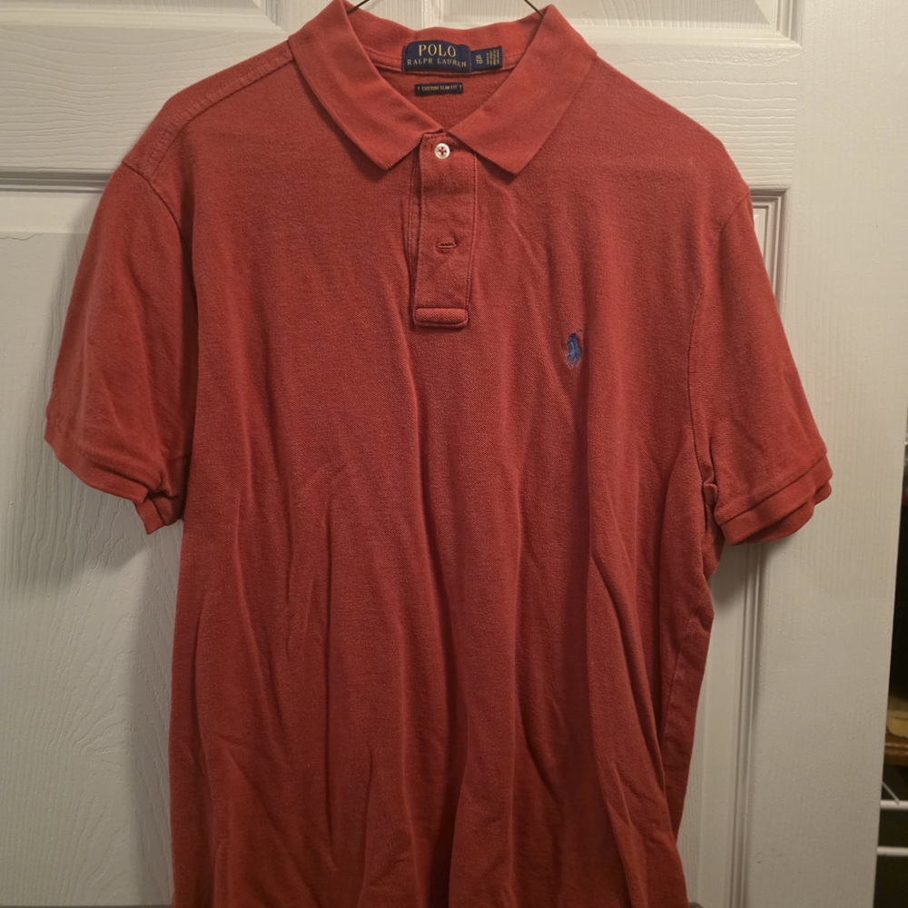 Polo by Ralph Lauren Men's Red Polo Shirt